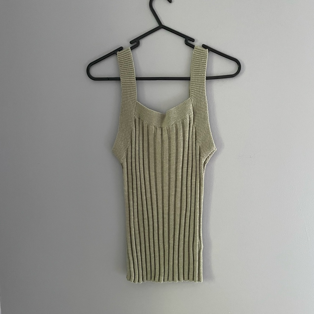 LOFT Ribbed Sweater Tank Top - XS
